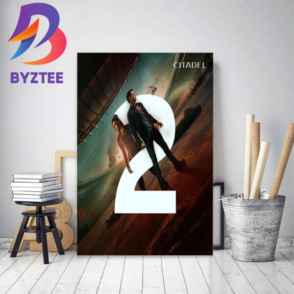 Official Poster For Citadel Season 2 Home Decor Poster Canvas