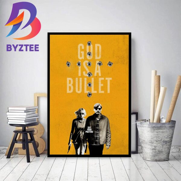 Official Poster For God Is A Bullet Home Decor Poster Canvas