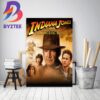 Official Poster Indiana Jones And The Last Crusade Home Decor Poster Canvas