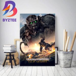 Optimus Primal In Transformers Rise Of The Beasts 2023 New Poster Home Decor Poster Canvas