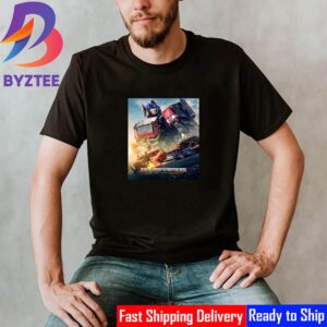 Optimus Prime In Transformers Rise Of The Beasts 2023 New Poster Shirt