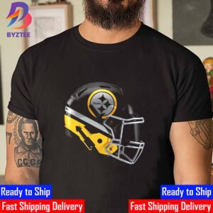 Pittsburgh Steelers Helmet Fan Art Unisex T-Shirt
