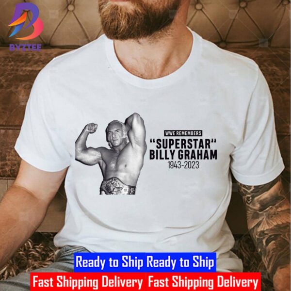 RIP WWE Hall of Famer Superstar Bill Graham 1943 2023 Thank You For Everything Unisex T-Shirt
