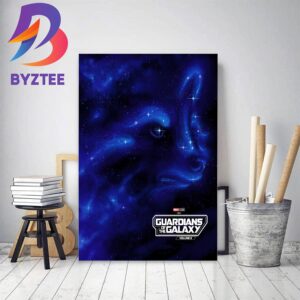 Rocket Raccoon Galaxy New Poster For Guardians Of The Galaxy Vol 3 Of Marvel Studios Home Decor Poster Canvas