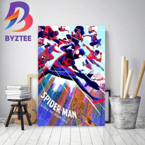 Spider Man Across The Spider Verse D-BOX Poster Home Decor Poster Canvas