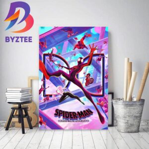 Spider Man Across The Spider Verse Dolby Cinema Poster Home Decor Poster Canvas