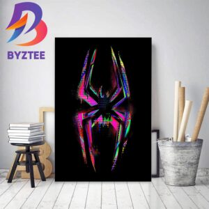 Spider Man Across The Spider Verse Inspired Art Home Decor Poster Canvas