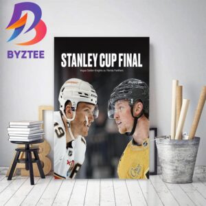 Stanley Cup Final Is Set Vegas Golden Knights Vs Florida Panthers Decor Poster Canvas
