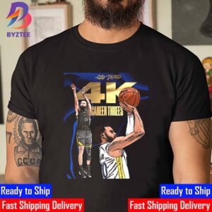 Stephen Curry Reach 4K Career Threes Is The First Player In NBA History Unisex T-Shirt
