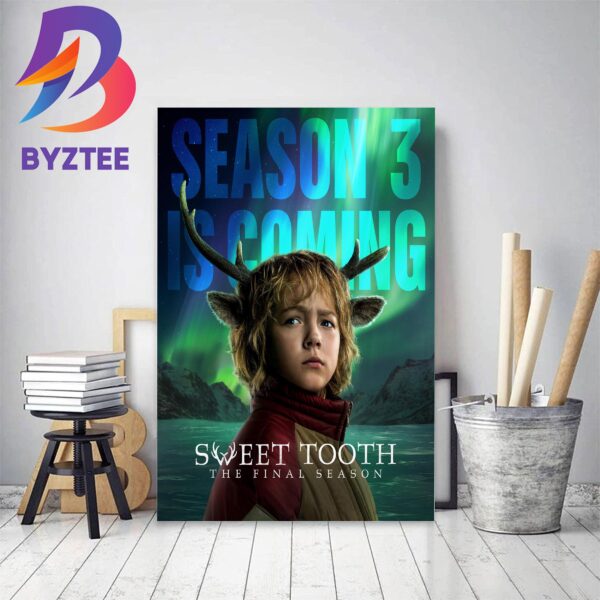 Sweet Tooth Season 3 The Final Season Home Decor Poster Canvas