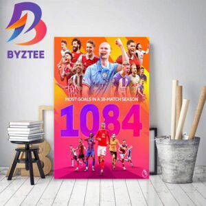 The 2022-2023 Season Had The Most Goals In A 38 Match Season Home Decor Poster Canvas