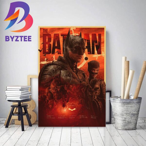 The Batman New Poster Home Decor Poster Canvas