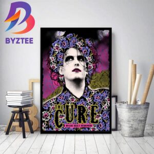The Cure Dallas Event Poster May 13 Home Decor Poster Canvas