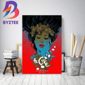 The Cure New Orleans Event Poster May 10 Home Decor Poster Canvas