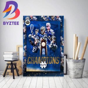 The Fighting Irish Are The 2023 National Champions Decor Poster Canvas
