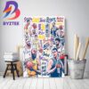 Congratulations To LeBron James 2K Career Playoffs Assists Home Decor Poster Canvas