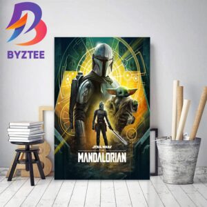 The Mandalorian Of Star Wars Inspired Art By Fan Home Decor Poster Canvas