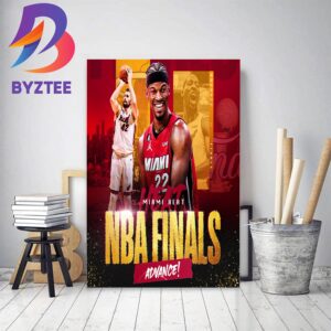The Miami Heat Are 2023 Eastern Conference Champions Decor Poster Canvas