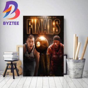 The Miami Heat Will Face The Denver Nuggets In The 2023 NBA Finals Decor Poster Canvas