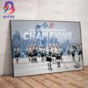 The Seattle Thunderbirds Are WHL Champions And 2023 Memorial Cup Bound Home Decor Poster Canvas