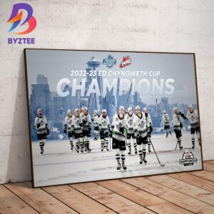 The Seattle Thunderbirds Are 2023 WHL Champions Home Decor Poster Canvas