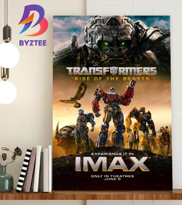 Transformers Rise Of The Beasts New Poster Of IMAX Home Decor Poster Canvas