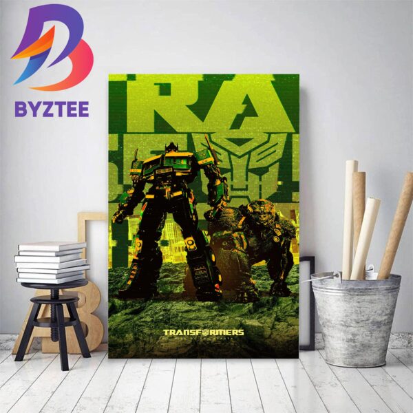 Transformers Rise Of The Beasts New Poster On The Regal Movies Home Decor Poster Canvas