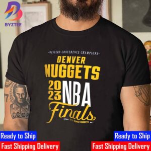 Western Conference Champions Denver Nuggets 2023 NBA Finals Classic T-Shirt