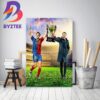 Xavi Brought La Liga Champions Back To Barcelona Home Decor Poster Canvas