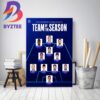 100 MLB Career Wins For Yu Darvish Home Decor Poster Canvas