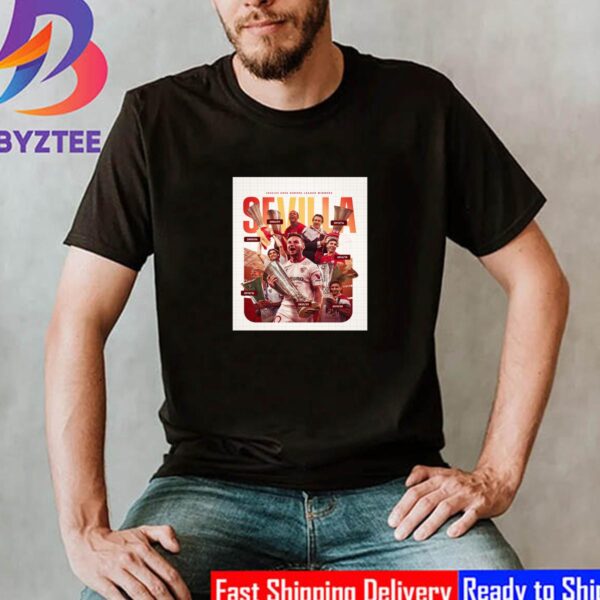 2022-23 UEFA Europa League Winners Are Sevilla Unisex T-Shirt