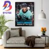 2023 Bill Masterton Trophy Winner Is Kris Letang Home Decor Poster Canvas