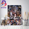 2022-23 NBA Champions Are Denver Nuggets Home Decor Poster Canvas