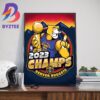2022-2023 NBA Champions Are Denver Nuggets For The First Time In Franchise History Home Decor Poster Canvas