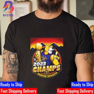 2023 NBA Champs Are Denver Nuggets Champions Art By Fan Unisex T-Shirt