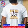 Official LSU Tigers Baseball 2023 MCWS Champions Unisex T-Shirt