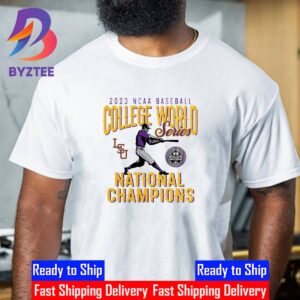 2023 NCAA College Baseball College World Series National Champions Are LSU Tigers Unisex T-Shirt