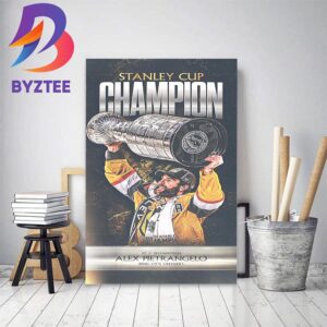 2x Stanley Cup Champion Alex Pietrangelo And Vegas Golden Knights Are 2023 Stanley Cup Champions Home Decor Poster Canvas
