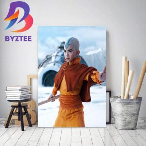 Aang In Avatar The Last Airbender Live Action Poster Home Decor Poster Canvas