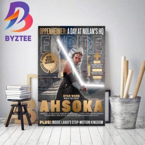 Ahsoka Is A Star Wars Original Series On EMPIRE Magazine Cover Home Decor Poster Canvas