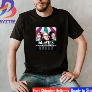 Blink-182 World Tour 2023-2024 Show Your 2023 Range So Far Unisex T-Shirt