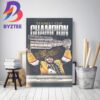 Brayden Pachal And Vegas Golden Knights Are 2023 Stanley Cup Champions Home Decor Poster Canvas