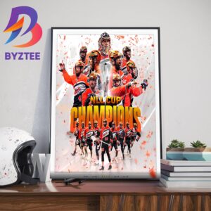 Buffalo Bandits Are 2023 National Lacrosse League NLL Cup Champions Home Decor Poster Canvas