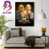 Carmelo Hayes And Still WWE NXT Champion In NXT Gold Rush Home Decor Poster Canvas