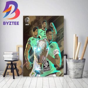 Club Leon Are 2023 Concacaf Champions League Winners Home Decor Poster Canvas