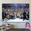 Congrats Vegas Golden Knights Stanley Cup Champions 2023 Home Decor Poster Canvas