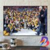 Congrats Vegas Golden Knights Are Team Of Champions Stanley Cup Champions 2023 Home Decor Poster Canvas