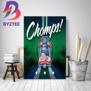 Congratulations To The Florida Everblades 2023 Kelly Cup Champions Home Decor Poster Canvas