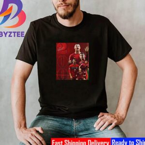 Cristiano Ronaldo Is The First Player In Mens International Soccer History To Reach 200 Appearances Unisex T-Shirt