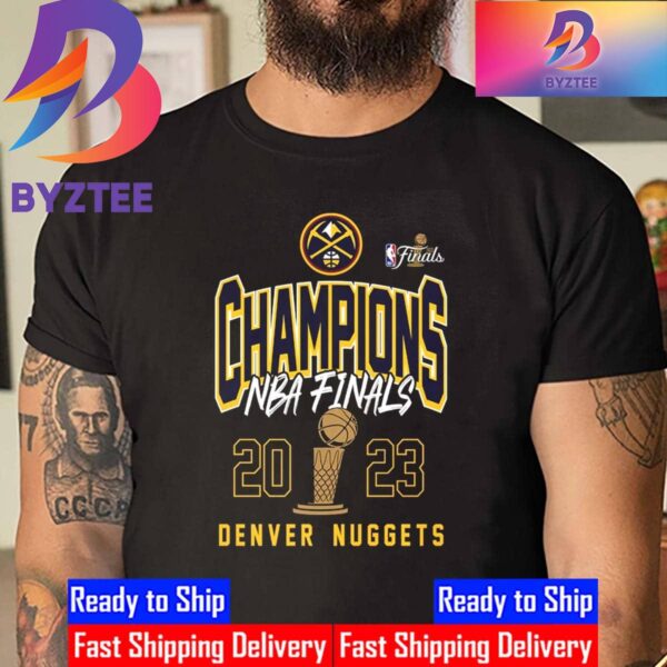 Denver Nuggets Are Winners 2023 NBA Finals Champions Unisex T-Shirt